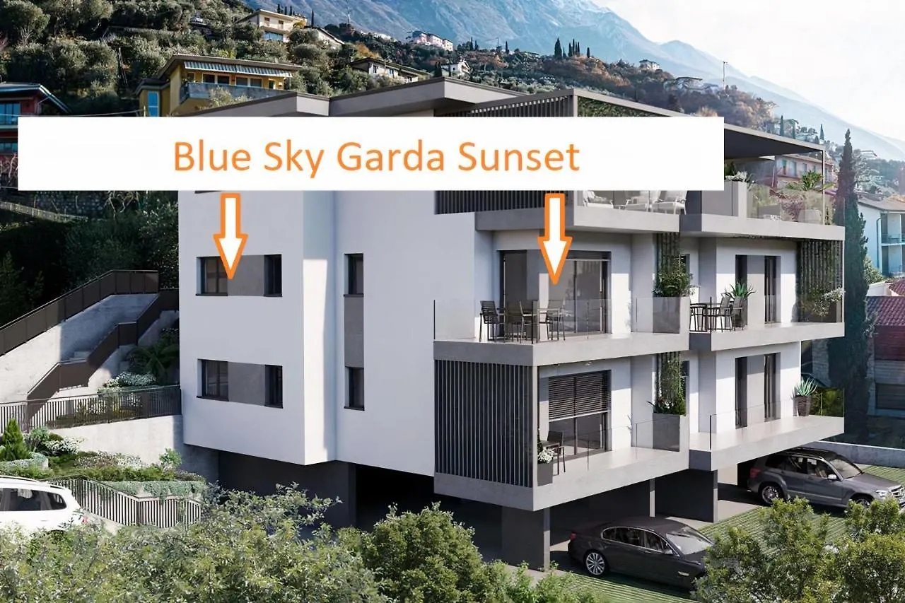 Blue Sky Garda - Sunset Lägenhet Malcesine